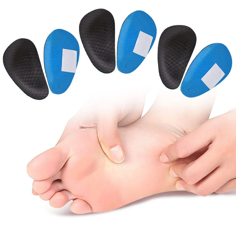 (image for) 1 Pair EVA Orthotic Foot Pad Insole Arch Support Insole Corrector for Flat Foot Flatfoot
