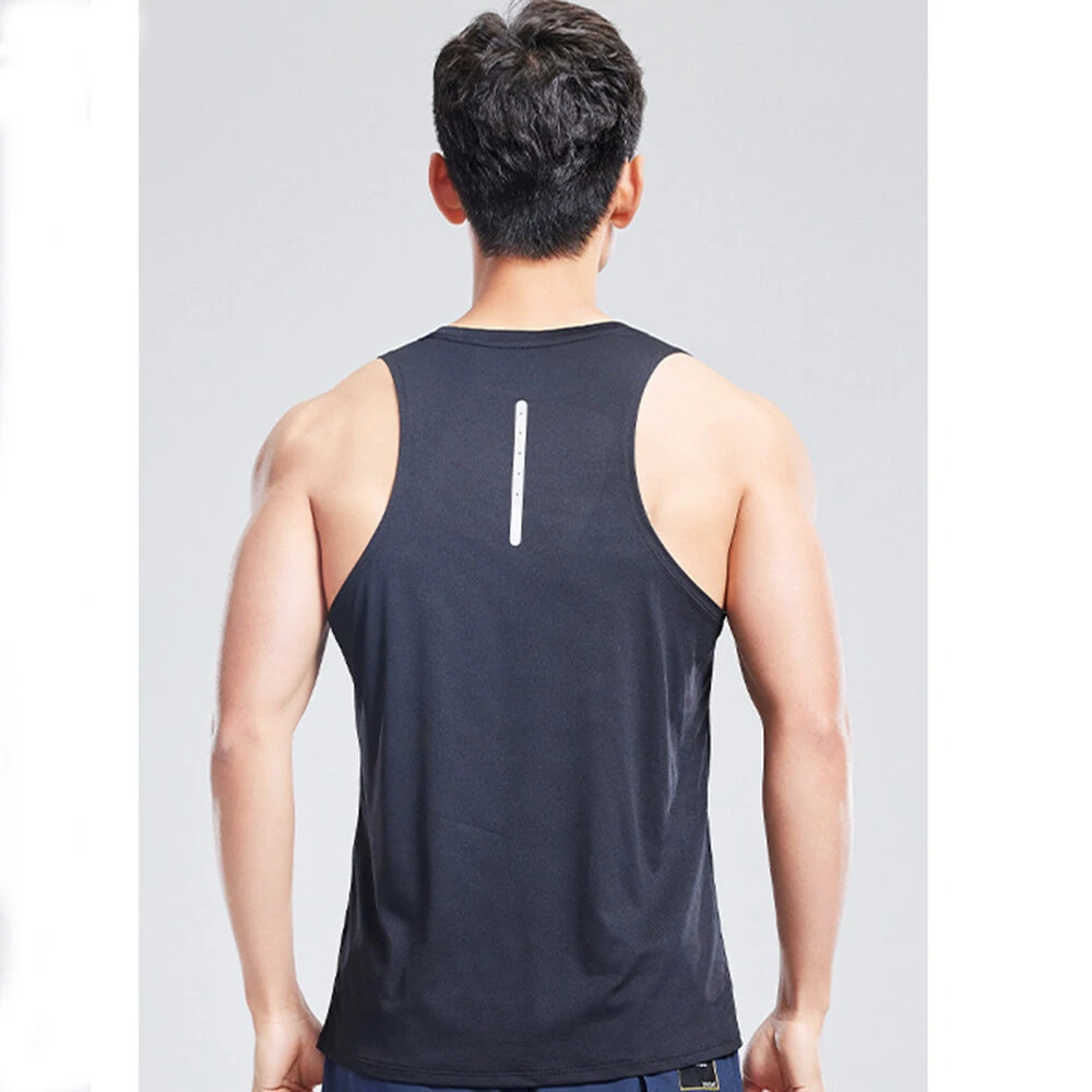 (image for) CooLDry 100% Polyester Hygroscopic Lightweight Quick Drying Breathable Sports Outdoor Casual Running Vest