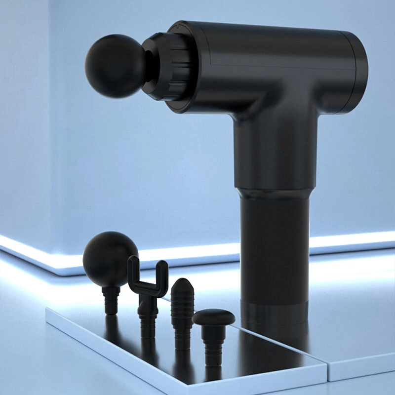 (image for) JM-01 6 Gear Touch Screen Power Intelligent Chip USB Rechargeable Relax Body Sport Mini Muscle Massager Machine