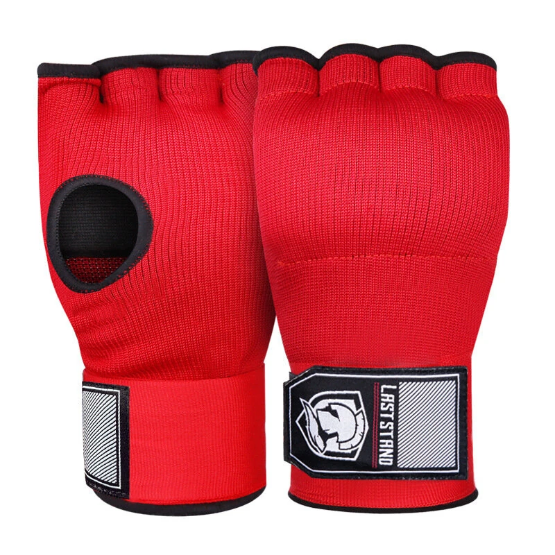 (image for) KALOAD 1 Pair Boxing Hand Wraps Inner Half Finger Gel Boxing Gloves With Long Wrist Strap for Men Women Karate Equipment Protective Gel